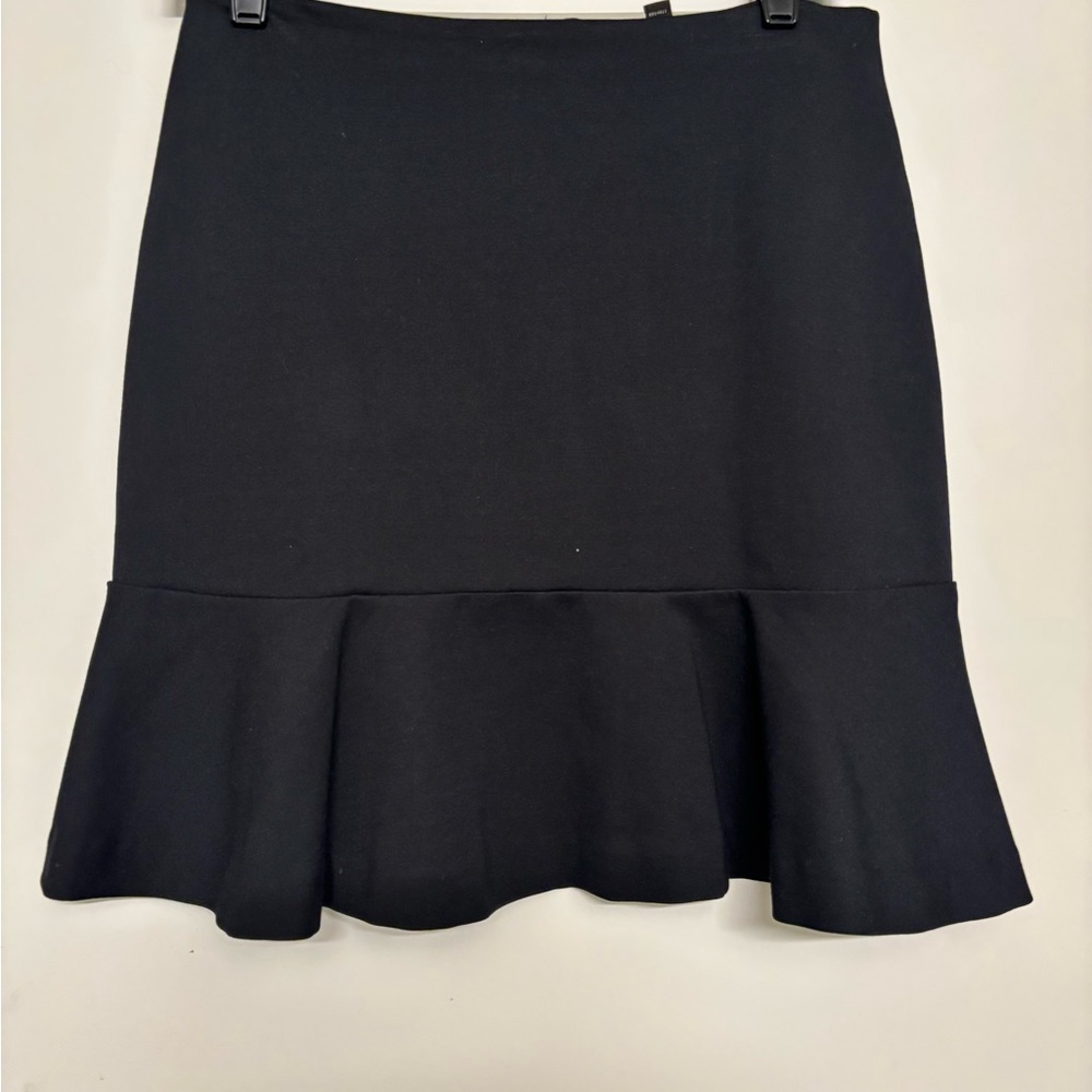 Banana Republic Black Fit and Flare Mini Skirt
